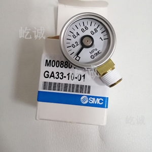 日本SMC 原装正品 GA33-10-01压力表