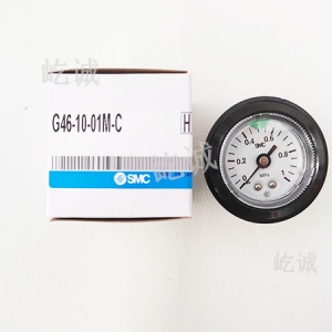 日本SMC 原装正品 G46-10-01M-C压力表